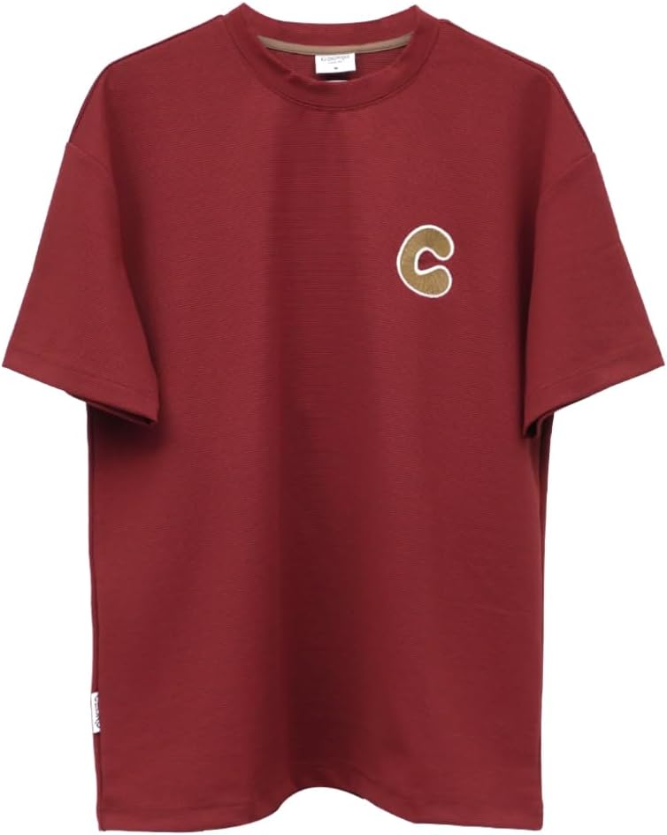 Cedro Men's Oversize Graphic Tee in Brown - Image 1