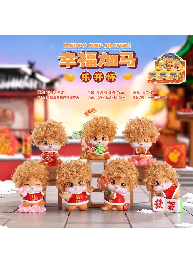 New Of Wealth Arrives Blind Box Of Wealth Figurine Home Decoration Resin Crafts Popular Spring Festival Souvenir