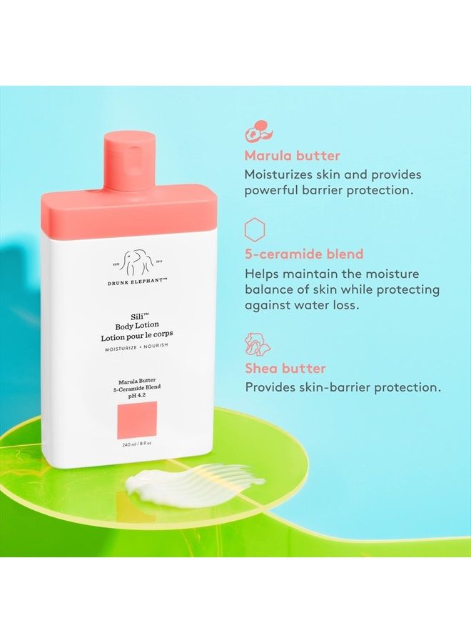 Drunk Elephant Sili Body Lotion - Deep, Calming Skin Moisturizer (240 mL / 8 Fl Oz) - Image 4