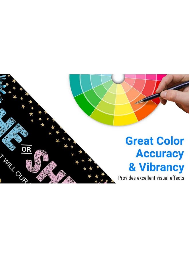 Funnytree خلفية كشف الجنس هو أو هي حفلة الرابع من يوليو زرقاء أو وردية لافتة تزيين ولد أو بنت نجوم خلفية تصوير لوازم فوتوبوث دعاية - Image 5