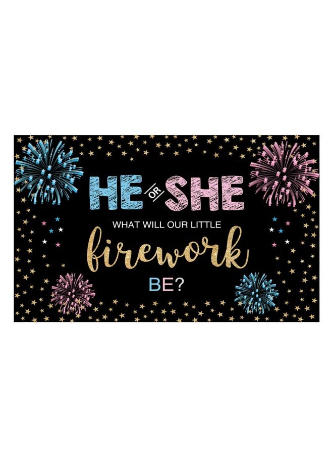 Funnytree خلفية كشف الجنس هو أو هي حفلة الرابع من يوليو زرقاء أو وردية لافتة تزيين ولد أو بنت نجوم خلفية تصوير لوازم فوتوبوث دعاية - Image 2