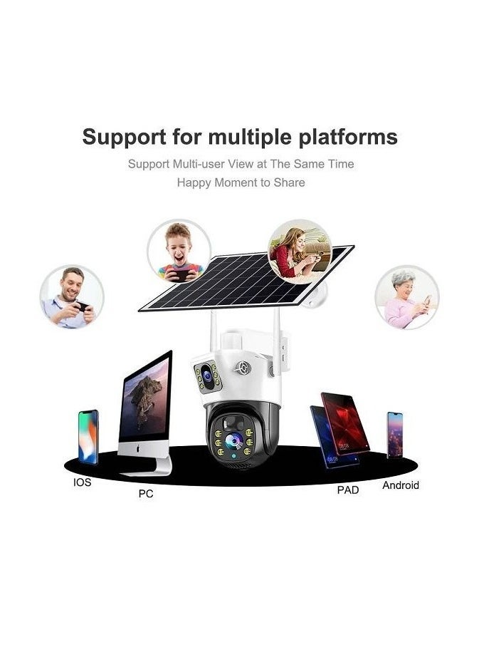 ELTRAZONE VCS09-4G Solar Powered Outdoor Camera – 4G Connectivity, HD Video, V380Pro App Compatibility, Motion Detection, IP65 Waterproof, Key Holder, Ideal for Home Security & Monitoring  - Image 5