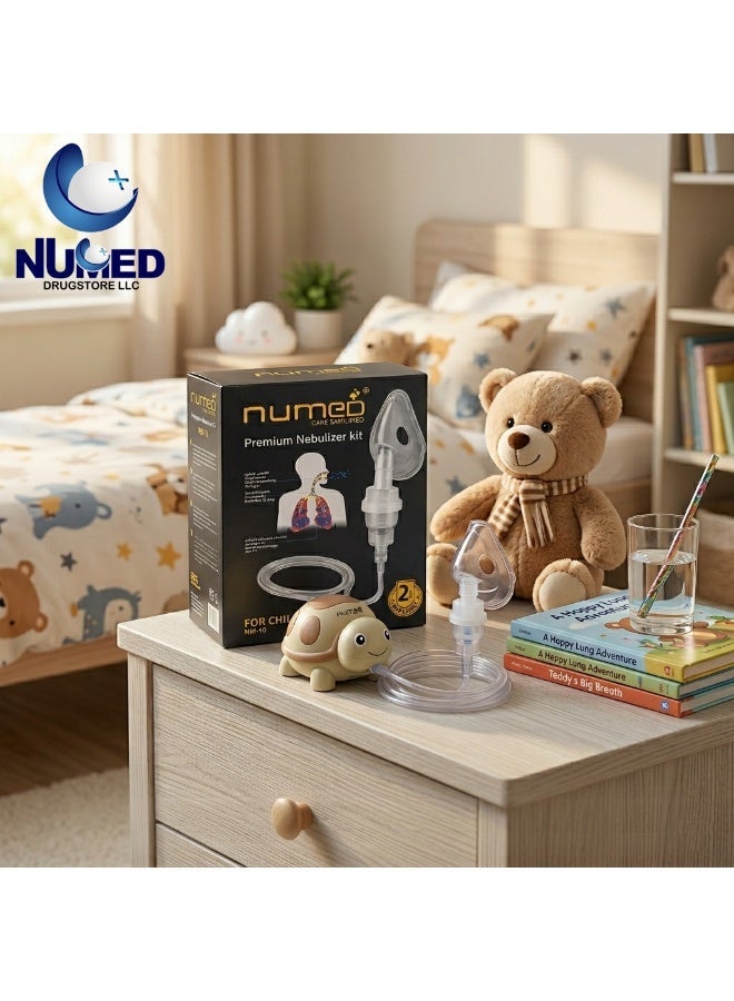 مرقمة طقم جهاز استنشاق NM-10 NUMED PREMIUM للأطفال - Image 1