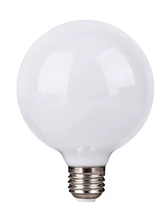 Haikomin - 7W LED G80 Edison Light Bulb Soft White 4000K 450lm E27 Medium Base Milky Glass Finishing Perfect For Vanity Makeup Mirror Droplight Floor Lamp - Image 1