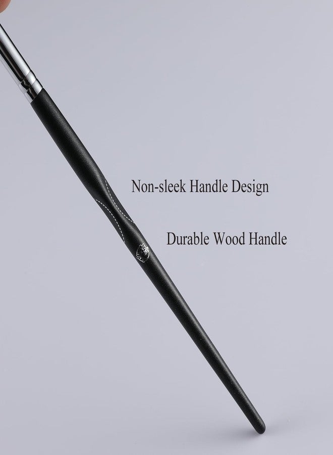 ENERGY Eyeliner Brush Fine Angled Eyeliner Eyebrow Concealer Brush Professional Flat Eye Makeup Brush for Eyelid Liner,Eyebrows,Eyeliner,Liplid Defining with Gel,Waxes,Cream,Liquid Cosmetics M136 - Image 4