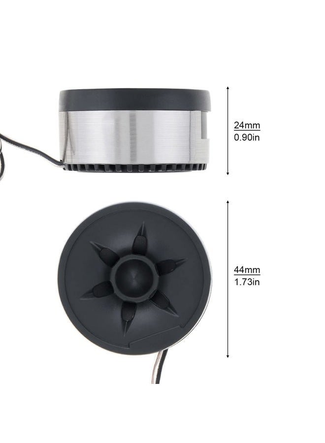DriSentri 2 Pieces Car Tweeters 350W High Efficiency Mini Dome Tweeter Speakers for Car Audio System - Image 3