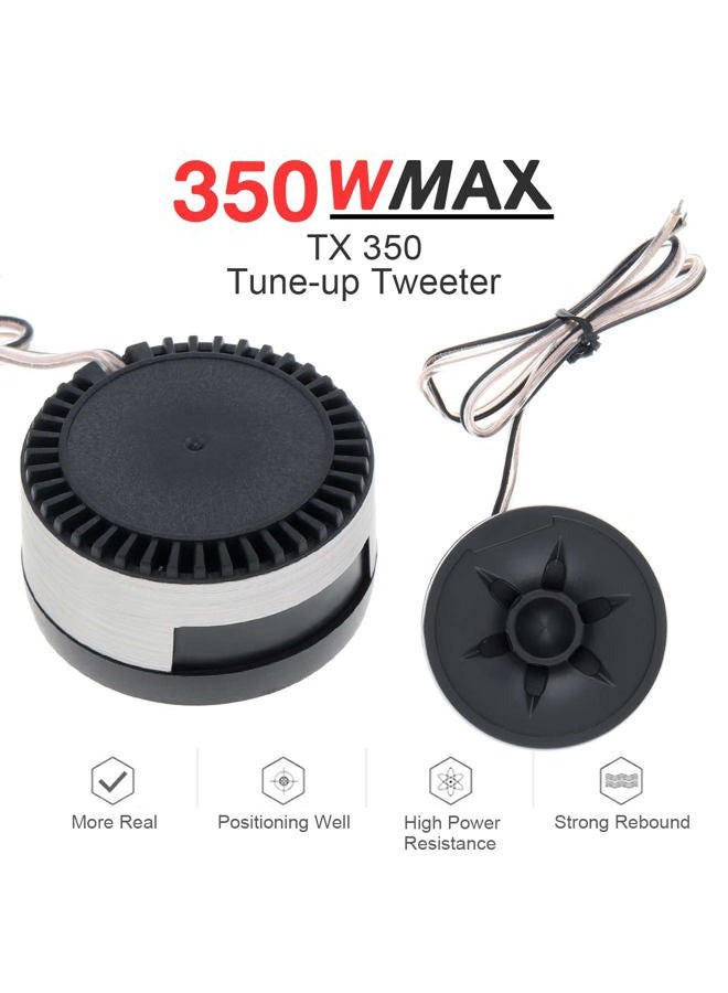 DriSentri 2 Pieces Car Tweeters 350W High Efficiency Mini Dome Tweeter Speakers for Car Audio System - Image 4