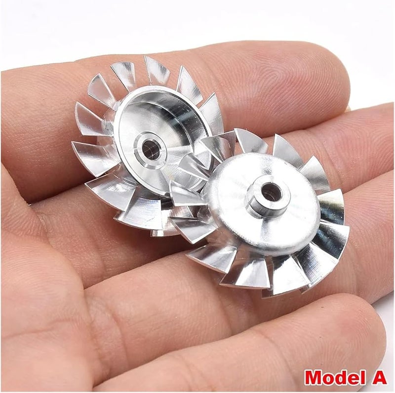 CNC Aluminum Impeller 27mm 38mm High Speed 100000RPM Ducted Fan Blade - Image 4