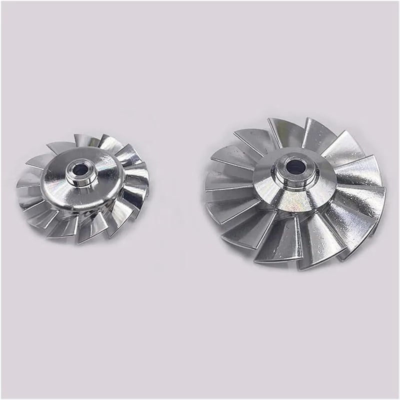 CNC Aluminum Impeller 27mm 38mm High Speed 100000RPM Ducted Fan Blade - Image 1