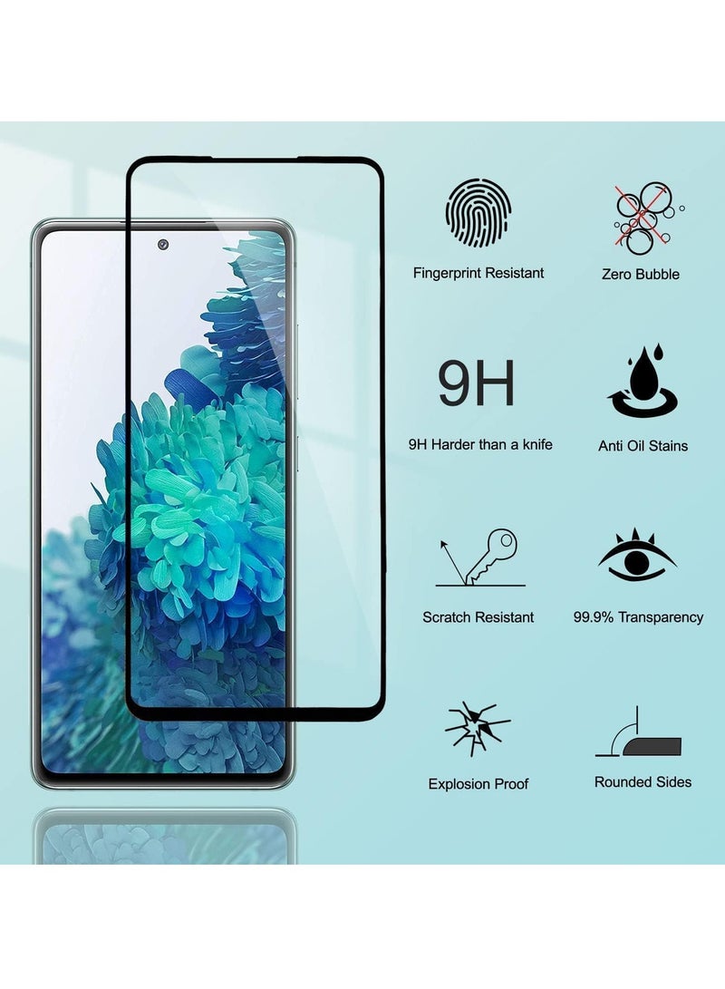 TIGER 2 Pack 5D Tempered Glass Screen Protector for Samsung Galaxy | Ultra HD Clear Full Coverage Film, Scratch Resistant, Case Friendly, Bubble-Free, Easy Installation, Anti-Fingerprint, Touch Sensitive | Shatterproof Screen Guard for Ultimate Protection (SAMSUNG A20) - Image 5