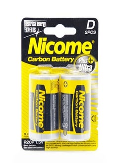 Nicome D size R20P 2pcs Heavy Duty Battery  - Image 1