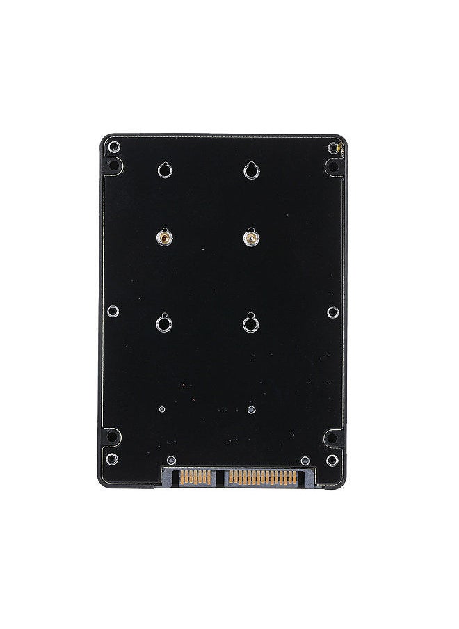 mSATA to SATA Enclosure mSATA to 2.5 SATA Adapter SSD Hard Drive Converter to SATA 3.0 Card with Case