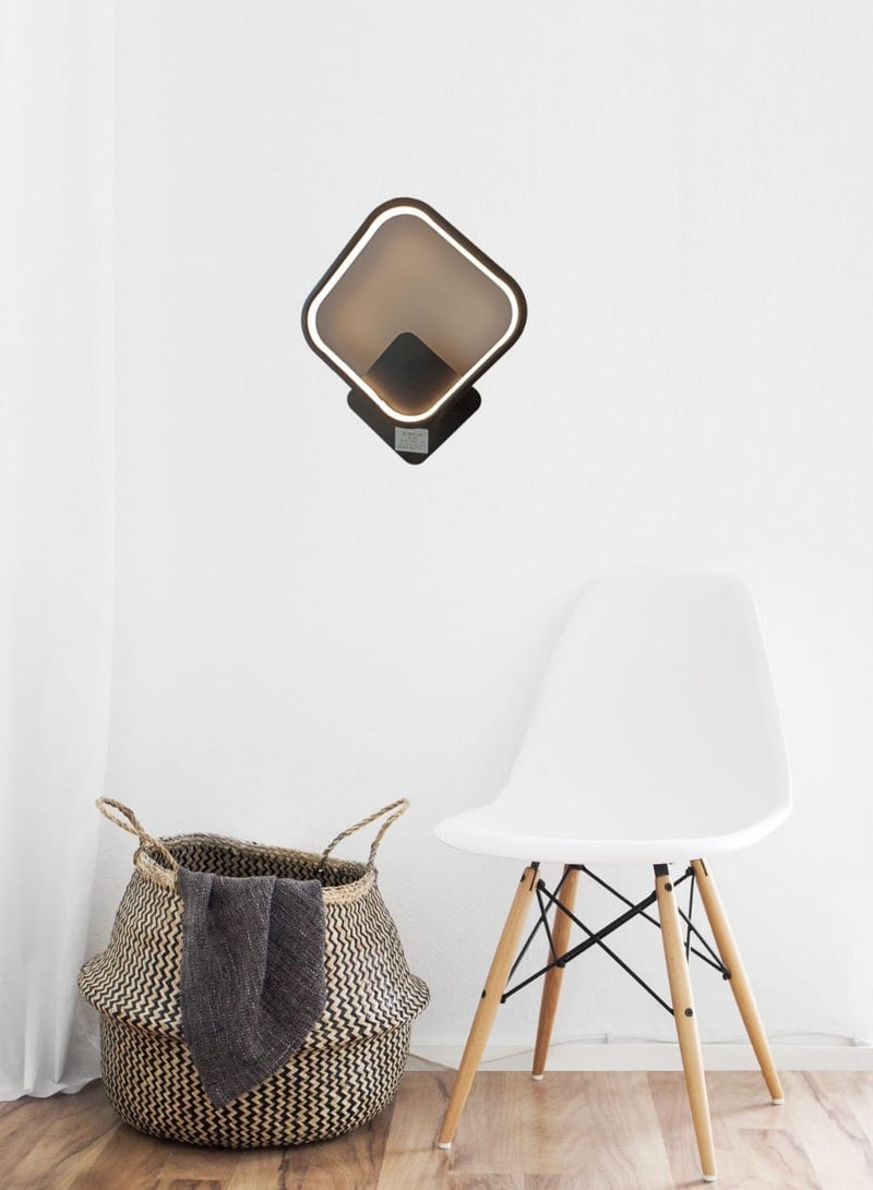 Black LED Wall Lighting Plate With A Wonderful Decorative Design - Image 2