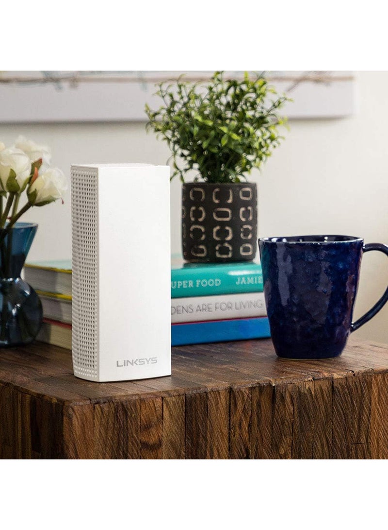 لينكسيس راوتر فيلوب WHW0302 بنظام شبكة واي فاي ثلاثي النطاق للمنزل بالكامل، مجموعة من قطعتين أبيض - Image 5