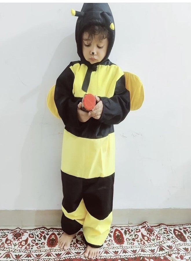 The GrowSome Felt Honey Bee Costume For Kids | Honeybee Insect Kid Fancy Dresses Costume| Honey Bee Fancy Dress Costume For Boys And Girls | Child Fancy Dresses - Image 5