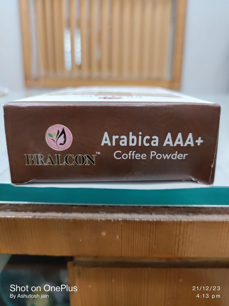 BRALCON Arabica AAA+ Coffee Powder 100g for Body Scrub, Tan Removal, Skin & Hair | 100% Natural Powder | Minimizes Fine Lines, Wrinkles, Strengthens Hair Follicles - Image 5