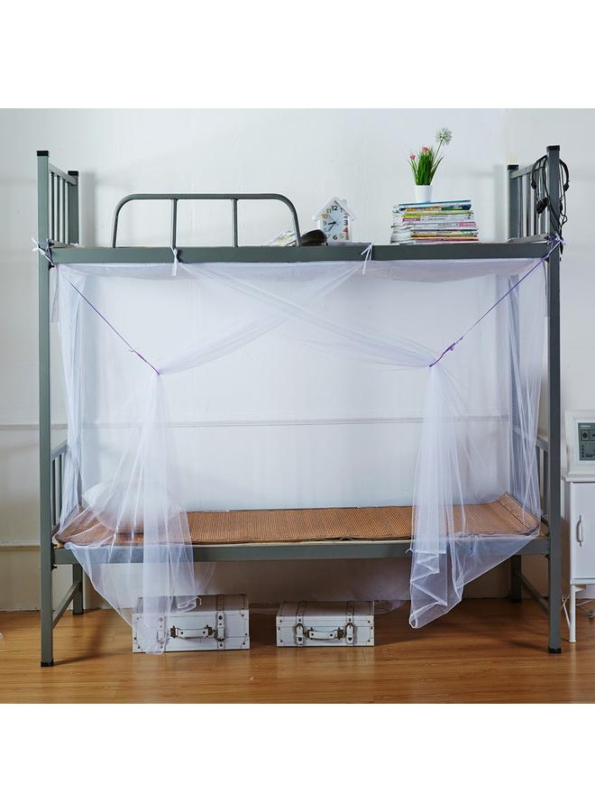 Bluejw Student Dormitory Zipper Mosquito Net Dust Top 0.9m Upper And Lower Bunk Bedroom 1m Single Double Bed 1.2 Household 1.5 Meters - Image 1