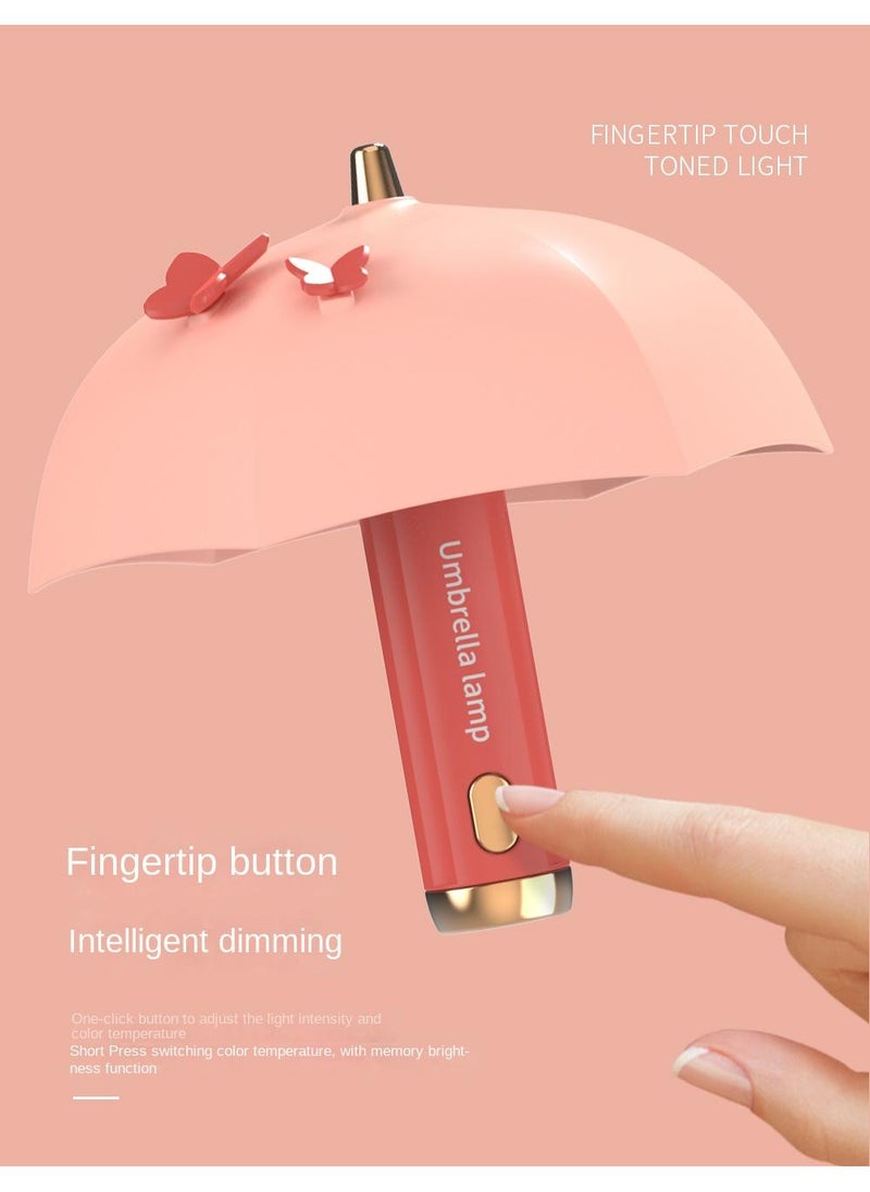 Y&D USB Umbrella Mini Night Light Creative Three Level Color Temperature Infinite Dimming Baby Bedroom Learning Small Night Light  - Image 4