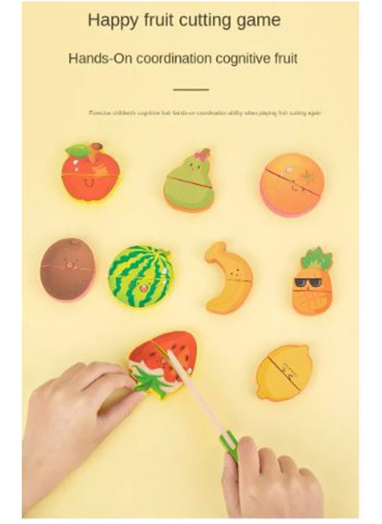 Filly - Children's Early Childhood Education Toys Cutting Fruit Matching Piano Boys And Girls Multi-functional Toys - Image 1