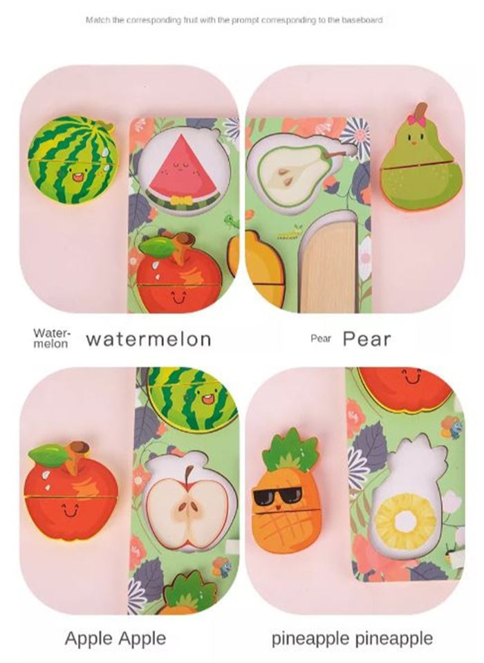 Filly - Children's Early Childhood Education Toys Cutting Fruit Matching Piano Boys And Girls Multi-functional Toys - Image 1