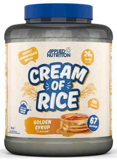 Applied Nutrition Applied Nutrition Cream of Rice, Golden Syrup, 2 KG  - Image 1