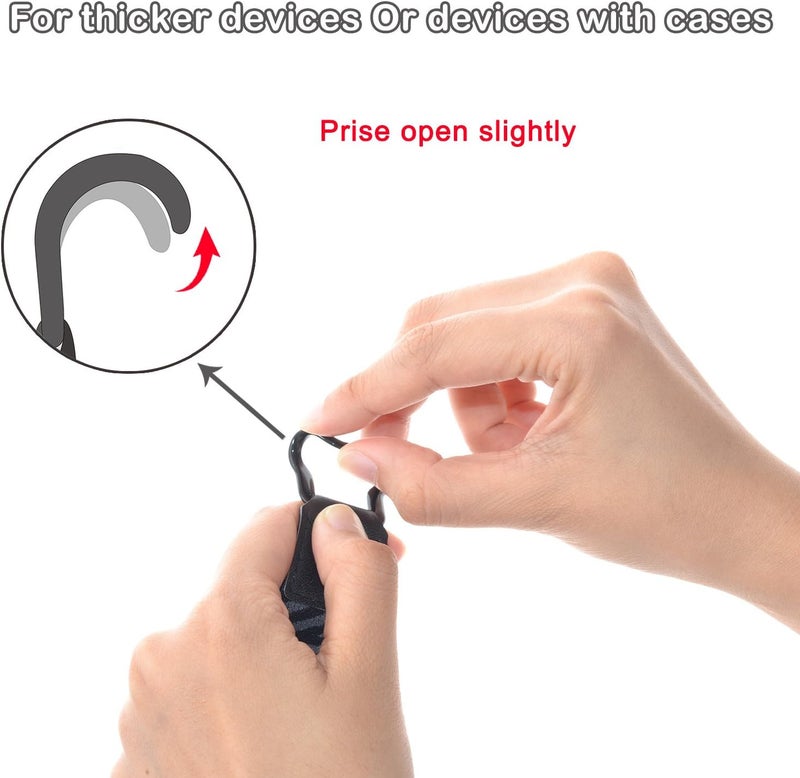TFY Security Hand Strap Holder for Tablets iPad  eReaders  iPad 9  8 iPad Air 5 iPad Mini 6  iPad Pro 97  11  Samsung Galaxy Tab  Google Nexus and More - Image 5