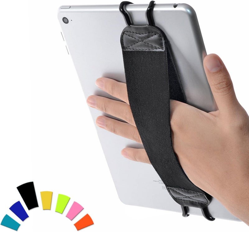 TFY Security Hand Strap Holder for Tablets iPad  eReaders  iPad 9  8 iPad Air 5 iPad Mini 6  iPad Pro 97  11  Samsung Galaxy Tab  Google Nexus and More - Image 1