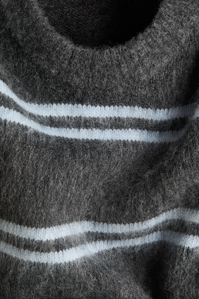 H&M Relaxed Fit Brushed wool-blend jumper