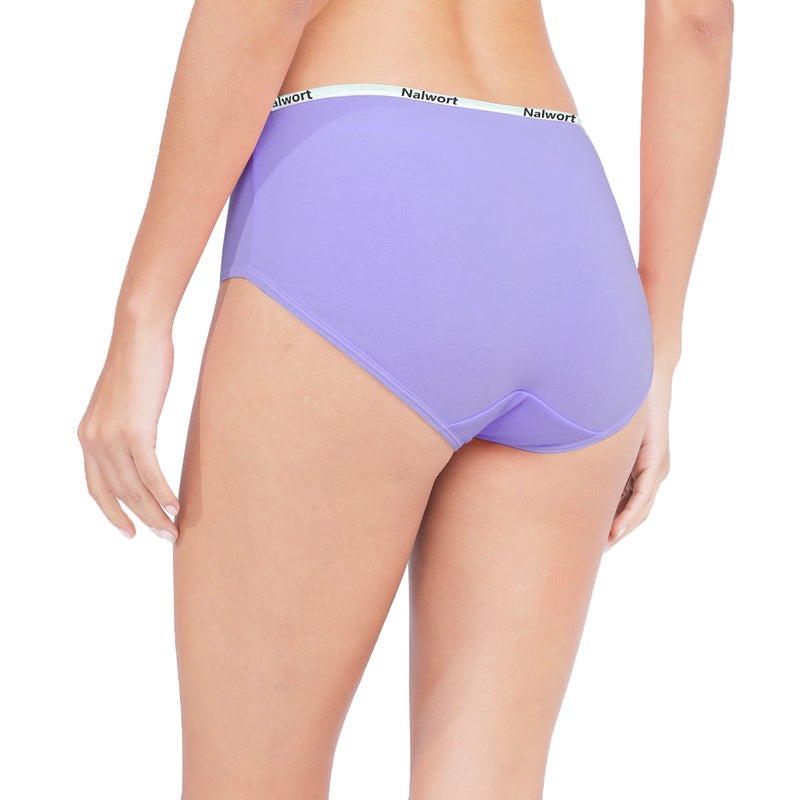 Nalwort Nalwort Girls Panties Big Kids Cotton Underwear for Teens Briefs Pack of 8  - Image 2