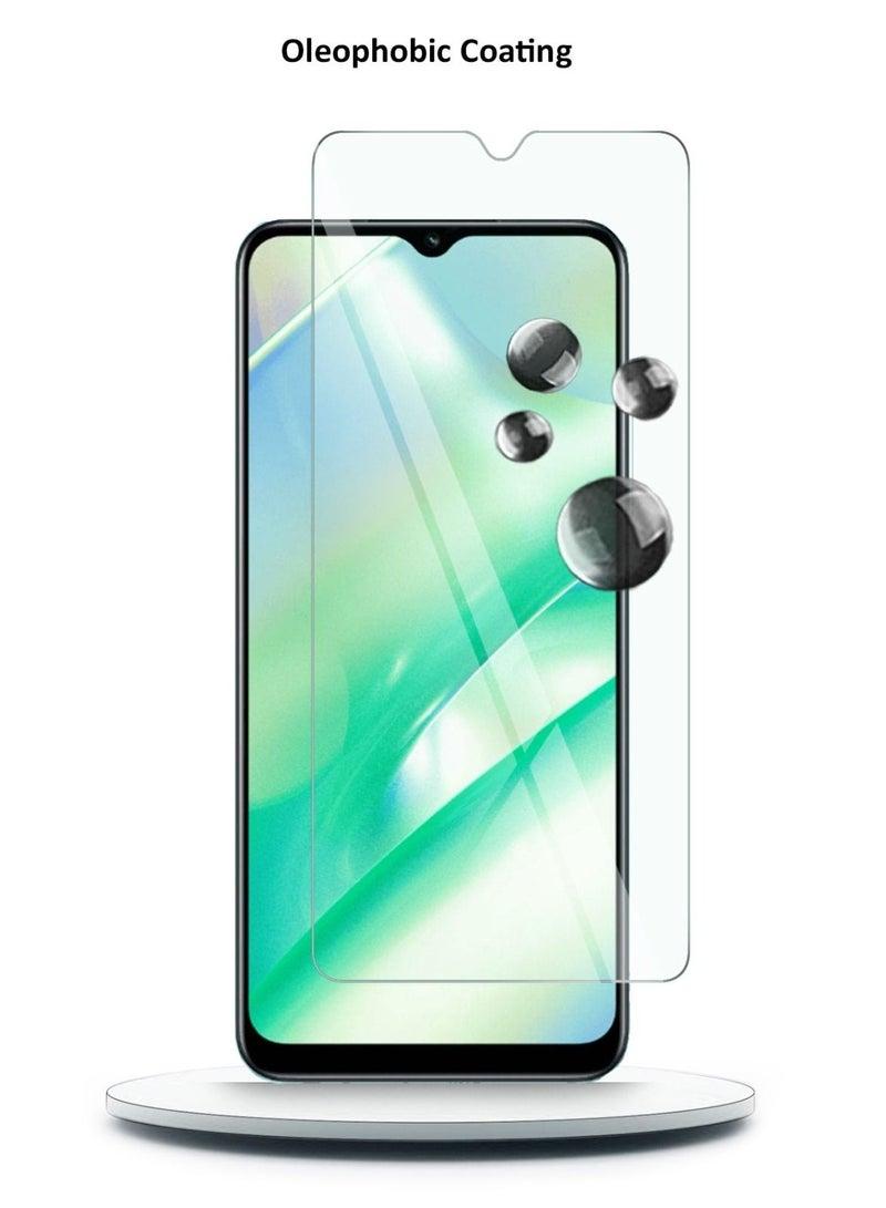 Techie واقي شاشة زجاجي مقوى عالي الجودة بدرجة صلابة 9H لهاتف Realme C33 - Image 4