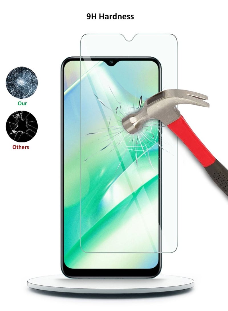 Techie واقي شاشة زجاجي مقوى عالي الجودة بدرجة صلابة 9H لهاتف Realme C33 - Image 5
