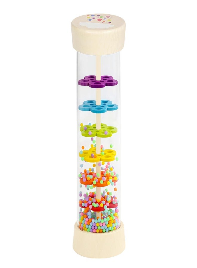 Oneshow Rainmaker Rain Sticks, Montessori Baby Toys for Babies 6-12 Months, 7.7" Wooden Rattle Shaker Sensory Developmental Toy, Rain Maker Toy for 6 7 8 9 12 Month Old Boys Girls Toddlers - Image 2