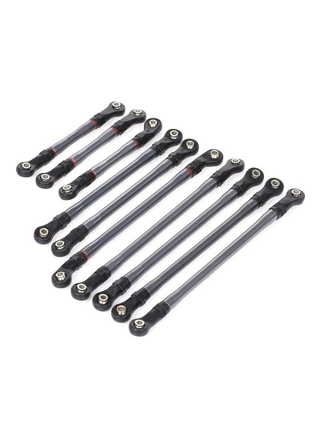 NIBEMINENT 10-Piece Link Pull Rod For 1/10 Traxxas TRX4 TRX-4 RC Car  - Image 1