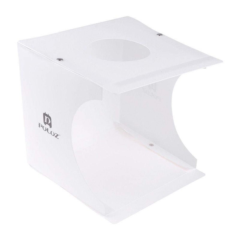 Puluz Mini Folding Photography Photo Studio Lightbox, 2 Panel LED Light