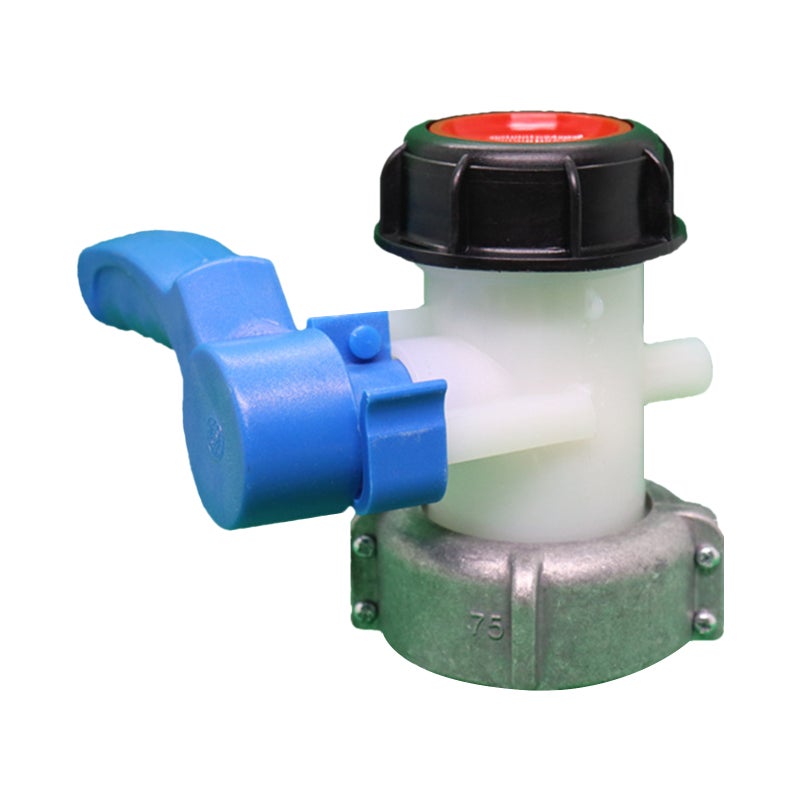 75mm Outlet Tap for IBC Tank Drain Adapter Tap Adapter Valve Stopcock Rainwater Tank Drain Tap for IBC Tank Fitting for Oil Fuel Water - Image 1