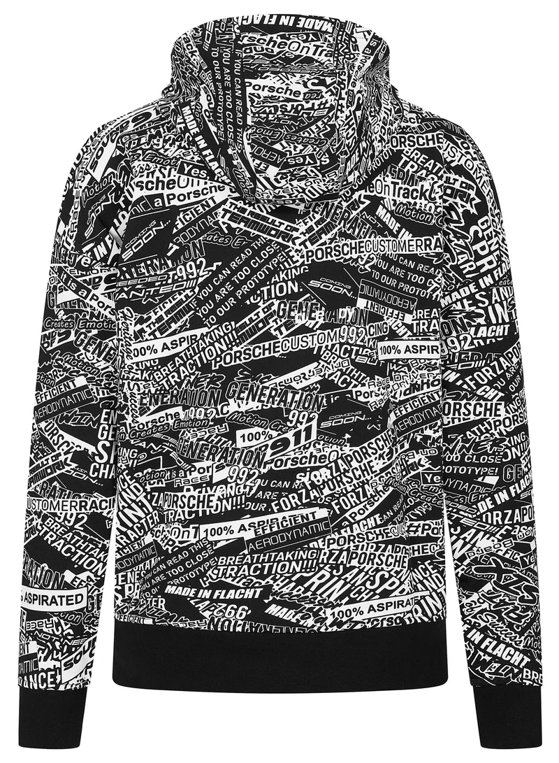 Porsche PORSCHE FW QUOTED AOP OVERSIZED HOODY