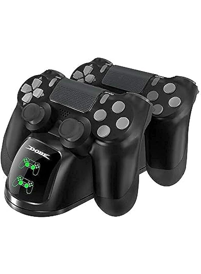 SCIENISH Ps4 Dual Shock Controller Dual Usb Charging Charger Docking Station For Ps4/Ps4 Slim/Ps4 Pro Controller - Image 1