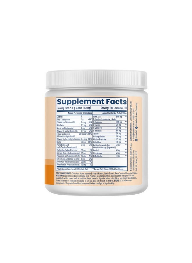 NativePath NativePath Native Hydrate, Zero Sugar, Electrolytes Powder with BCAAs, Tangerine Hydration, Keto & Paleo Friendly, 30 Servings  - Image 3