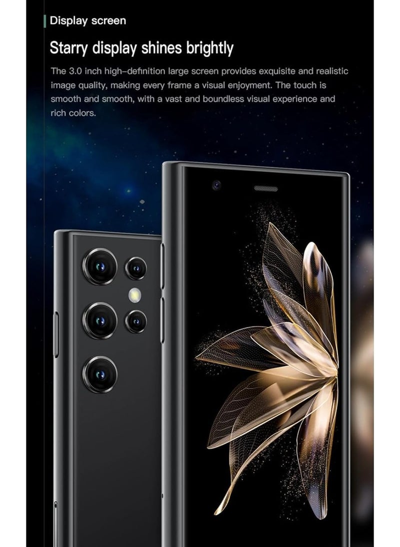 SOYES S23 Pro 3G mini smartphone 3.0" 3D glass, 2GB RAM 16GB ROM 2MP rear camera Android 8.1 dual cameras 1000mAh Black - Image 2