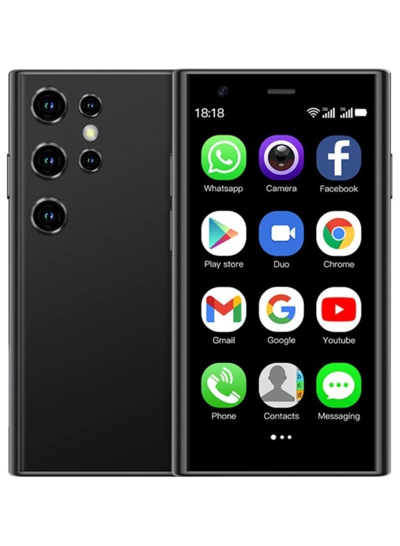 SOYES S23 Pro 3G mini smartphone 3.0" 3D glass, 2GB RAM 16GB ROM 2MP rear camera Android 8.1 dual cameras 1000mAh Black - Image 3