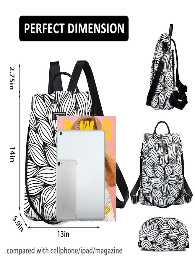 Fmeida Backpack Womens Anti Theft Rucksack Handbag for Women Travel - Image 3