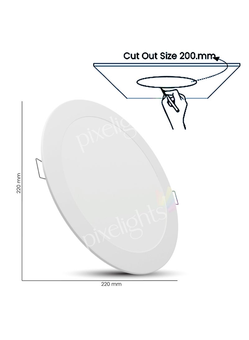 بيكسليتس لوحة إضاءة LED مستديرة - Image 3