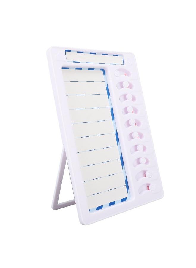 Thoraya Chore Checklist Board Easy to Use Versatile Portable Chore Chart Memo Board for Kids for Home Daily  - Image 2