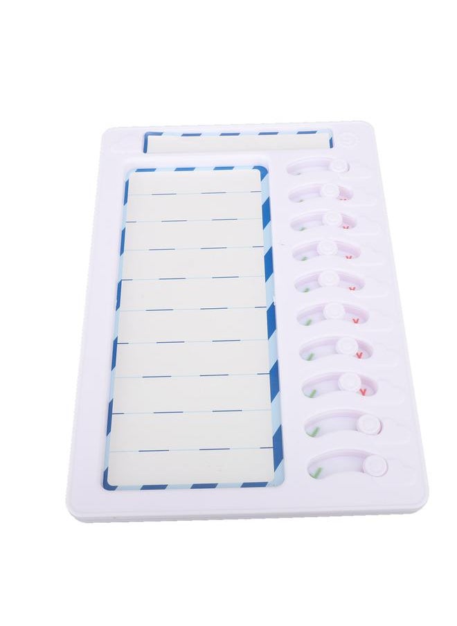 Thoraya Chore Checklist Board Easy to Use Versatile Portable Chore Chart Memo Board for Kids for Home Daily  - Image 3
