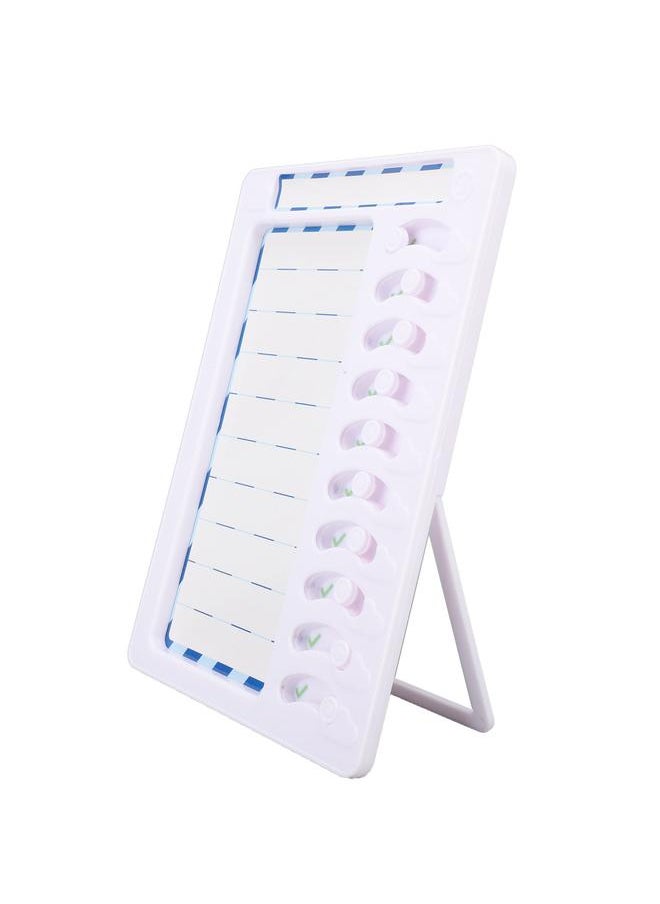 Thoraya Chore Checklist Board Easy to Use Versatile Portable Chore Chart Memo Board for Kids for Home Daily  - Image 5