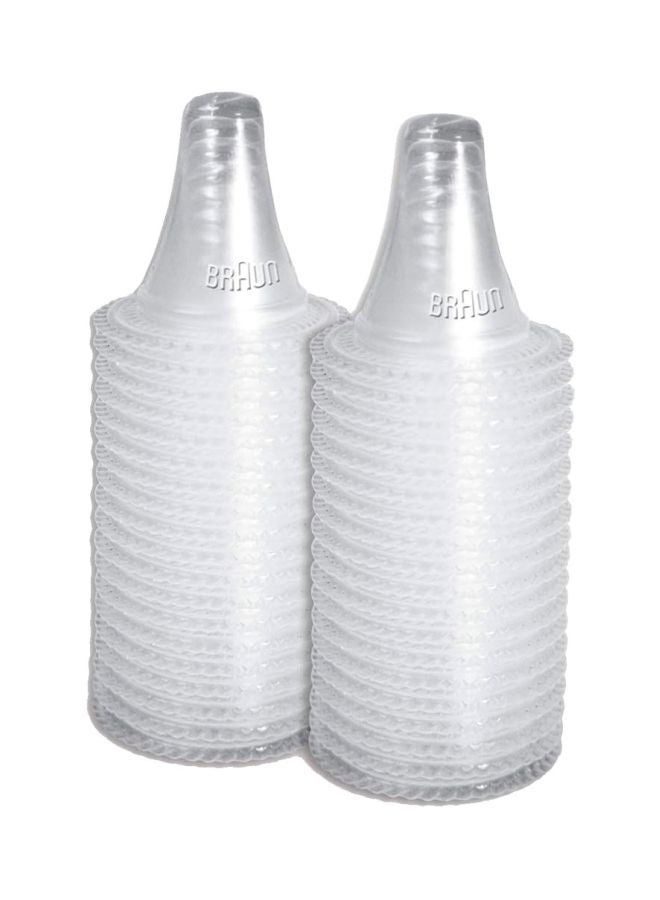 BRAUN 40 Piece Thermoscan Lens BPA-free Filters For Ear, Thermometer, Disposable Covers  - Image 1