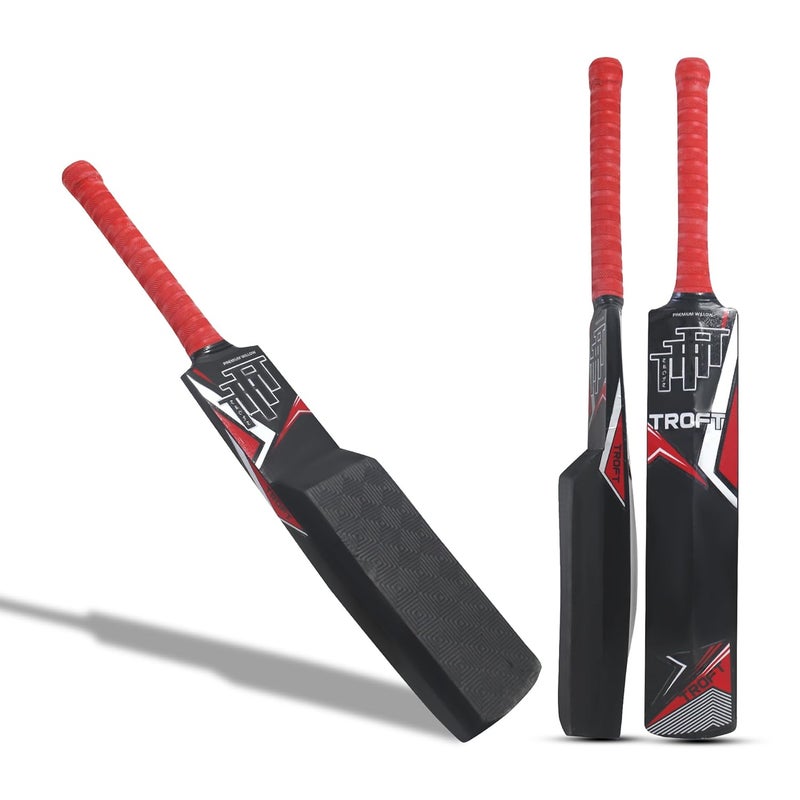 Troft Kashmir Willow Catch Practice Cricket Bat - Pack of 1 - Image 1