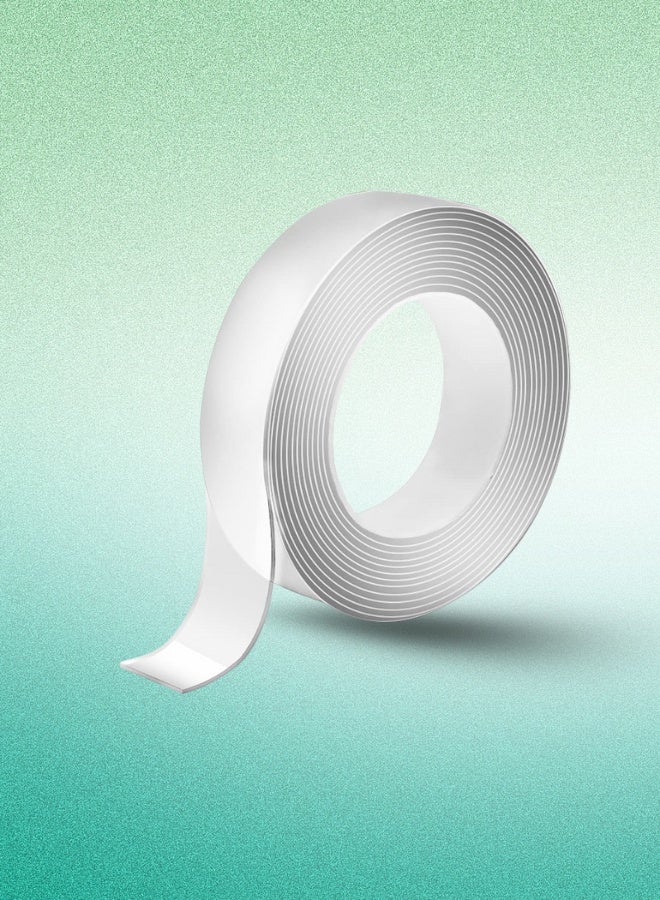 Generic Clear Nano Double-Sided Adhesive Tape — Heavy Duty, Washable & Reusable, Strong Mounting Gel Tape for Home, Office & Car, Multi-Purpose  - Image 1