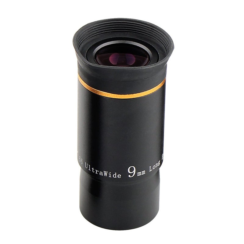 SVBONY Telescope Eyepiece Fully Mutil Coated 1.25 inches Telescope Accessories Set 66 Degree Ultra Wide Angle HD 9mm for Astronomy Telescope - Image 1