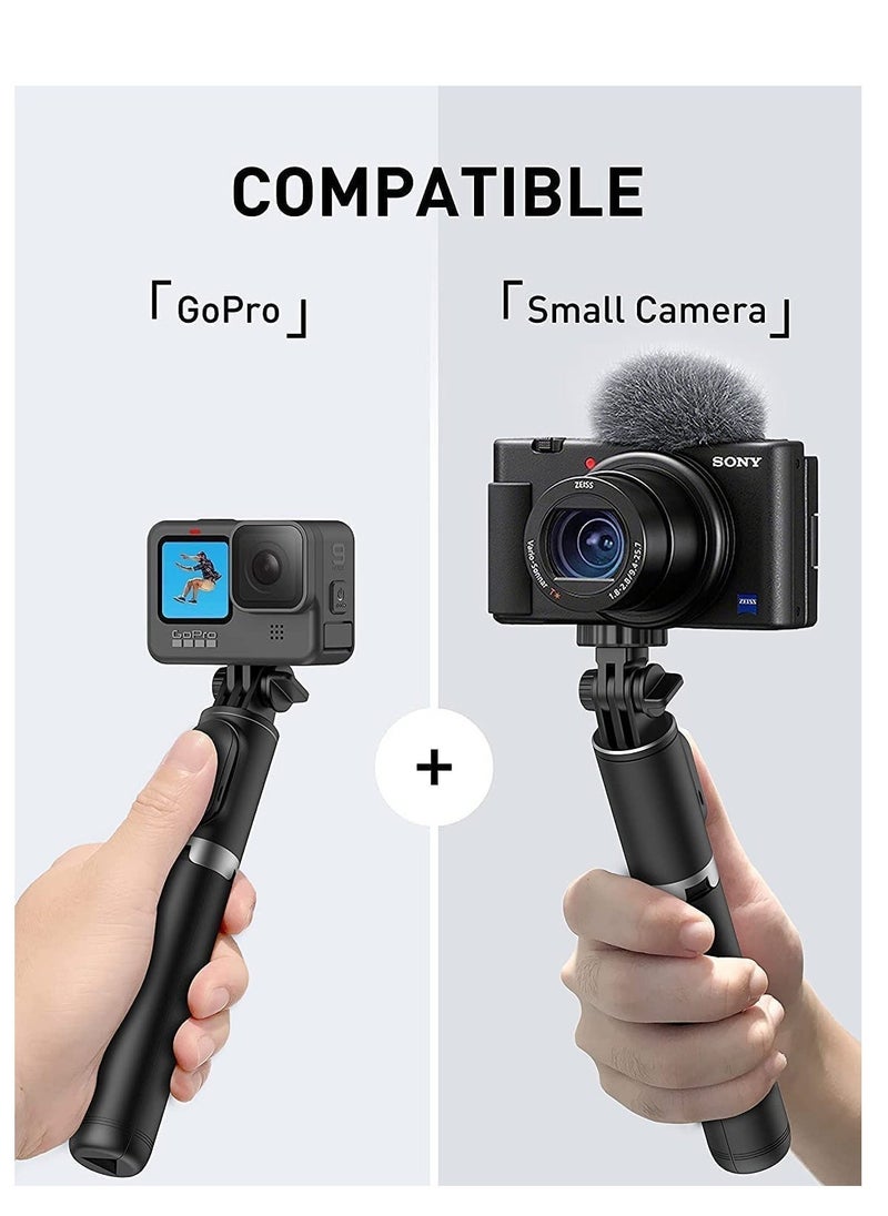 Generic Selfie Stick with Light,Long Selfie Stick with Tripod Stand 100cm Plus,Bluetooth Mobile Selfie Stick for Mobile Phone, Makeup,Vlogging,Youtube  - Image 2